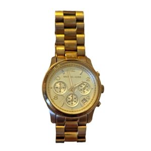 Gold Michael Kors watch